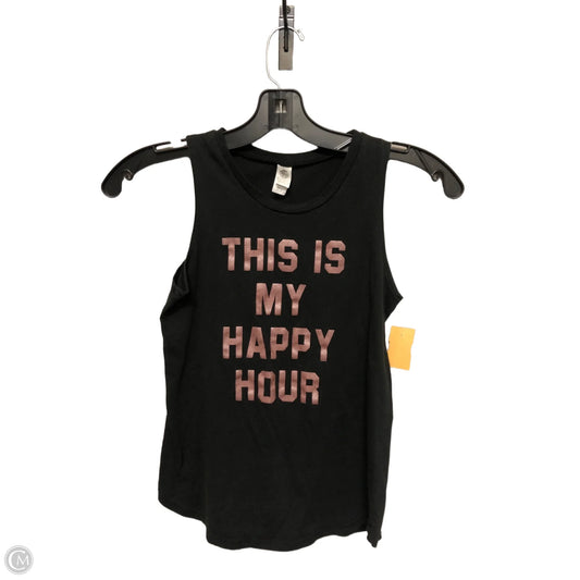Tank Top By Cme In Black, Size: S