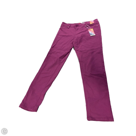 Jeans Jeggings By Ymi In Purple, Size: 16