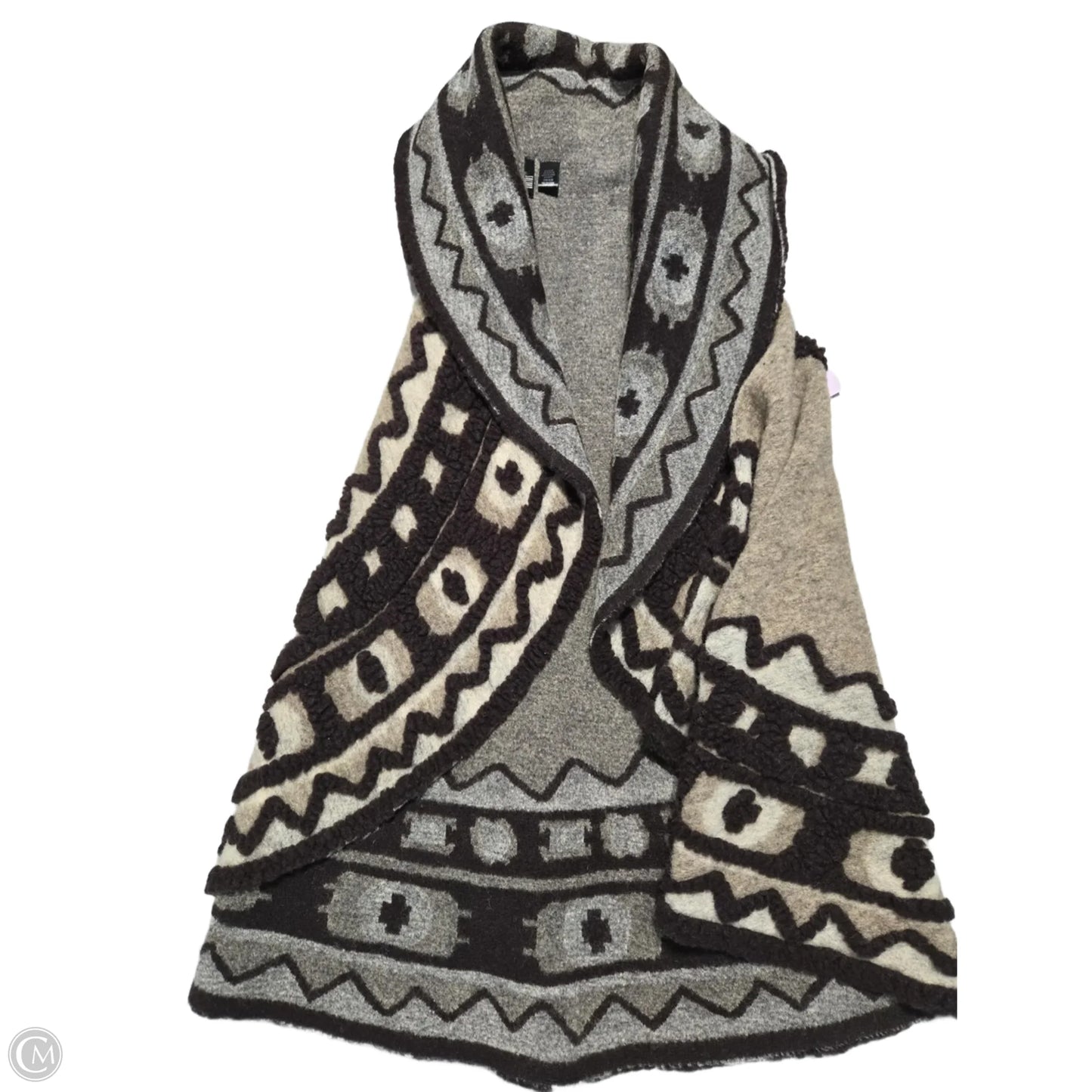 Shawl By Kaktus In Brown, Size: Osfm