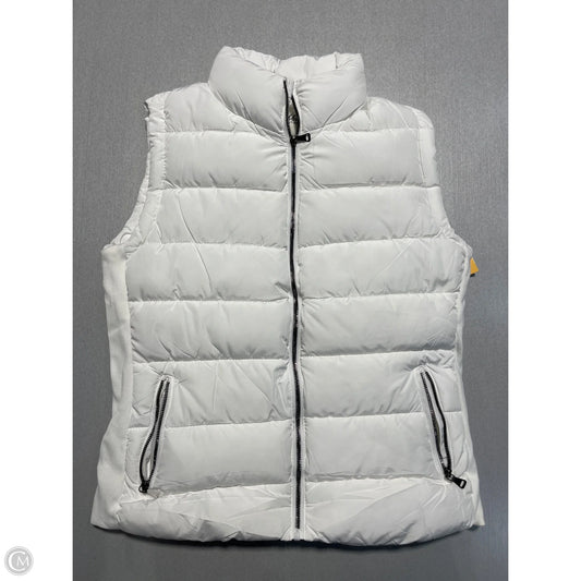 Vest Puffer & Quilted By Cmf In White, Size: Xl