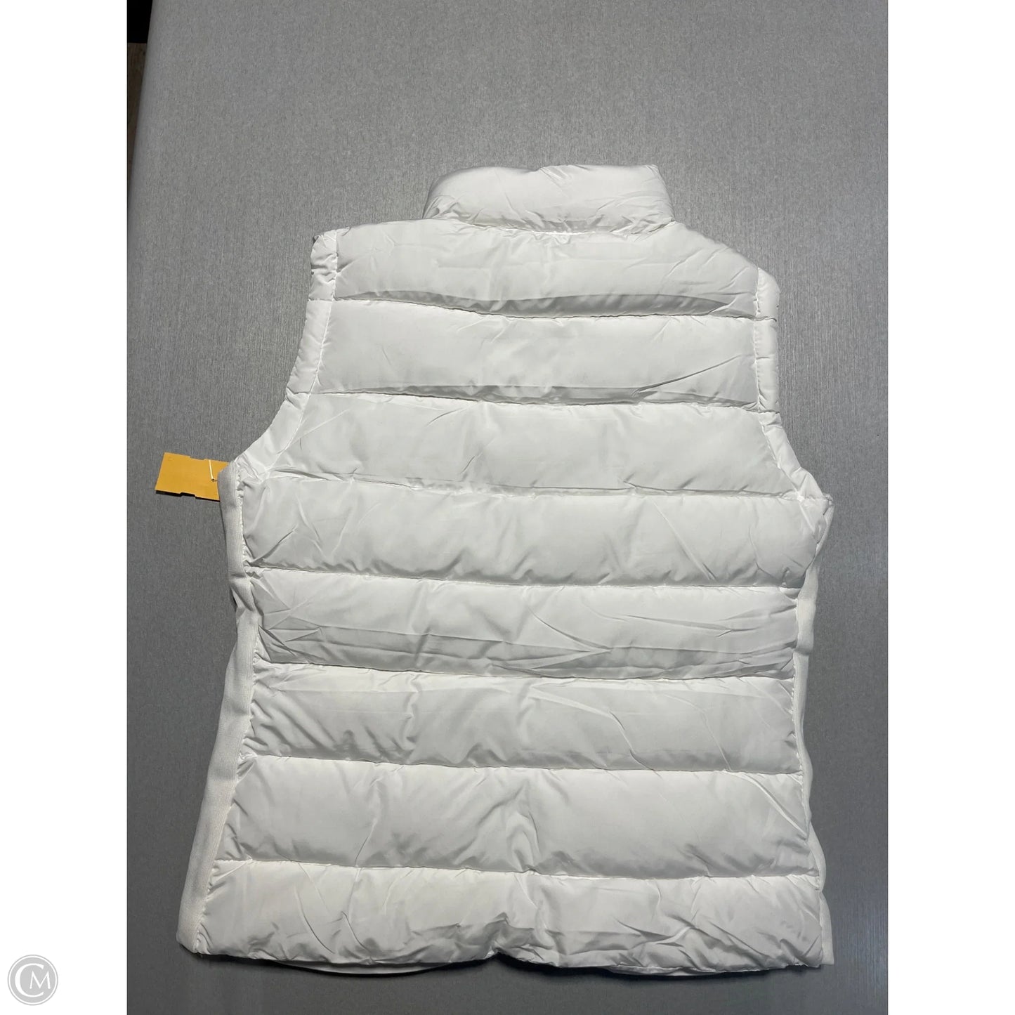 Vest Puffer & Quilted By Cmf In White, Size: Xl