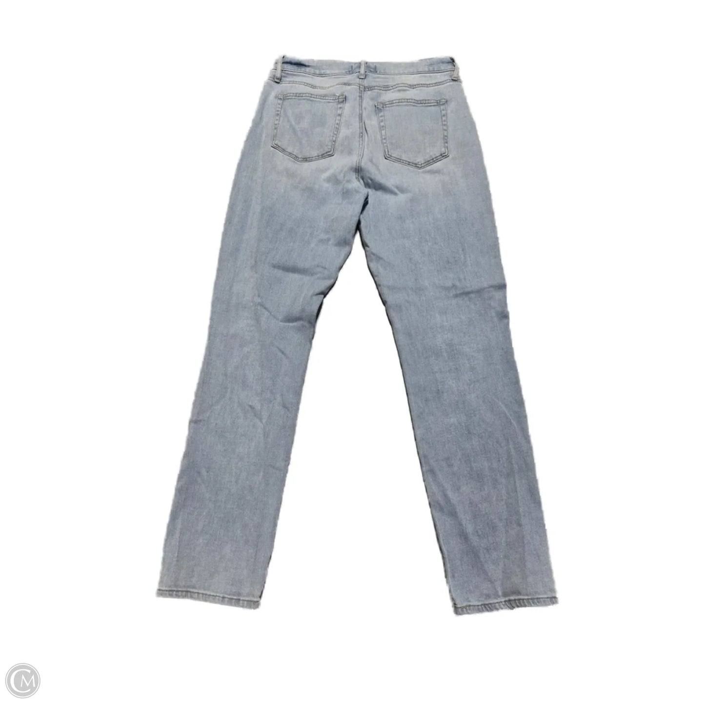 Jeans Straight By Loft In Blue Denim, Size: 6