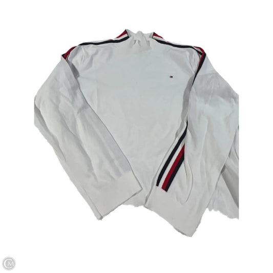 Top Long Sleeve By Tommy Hilfiger In White, Size: Xxl