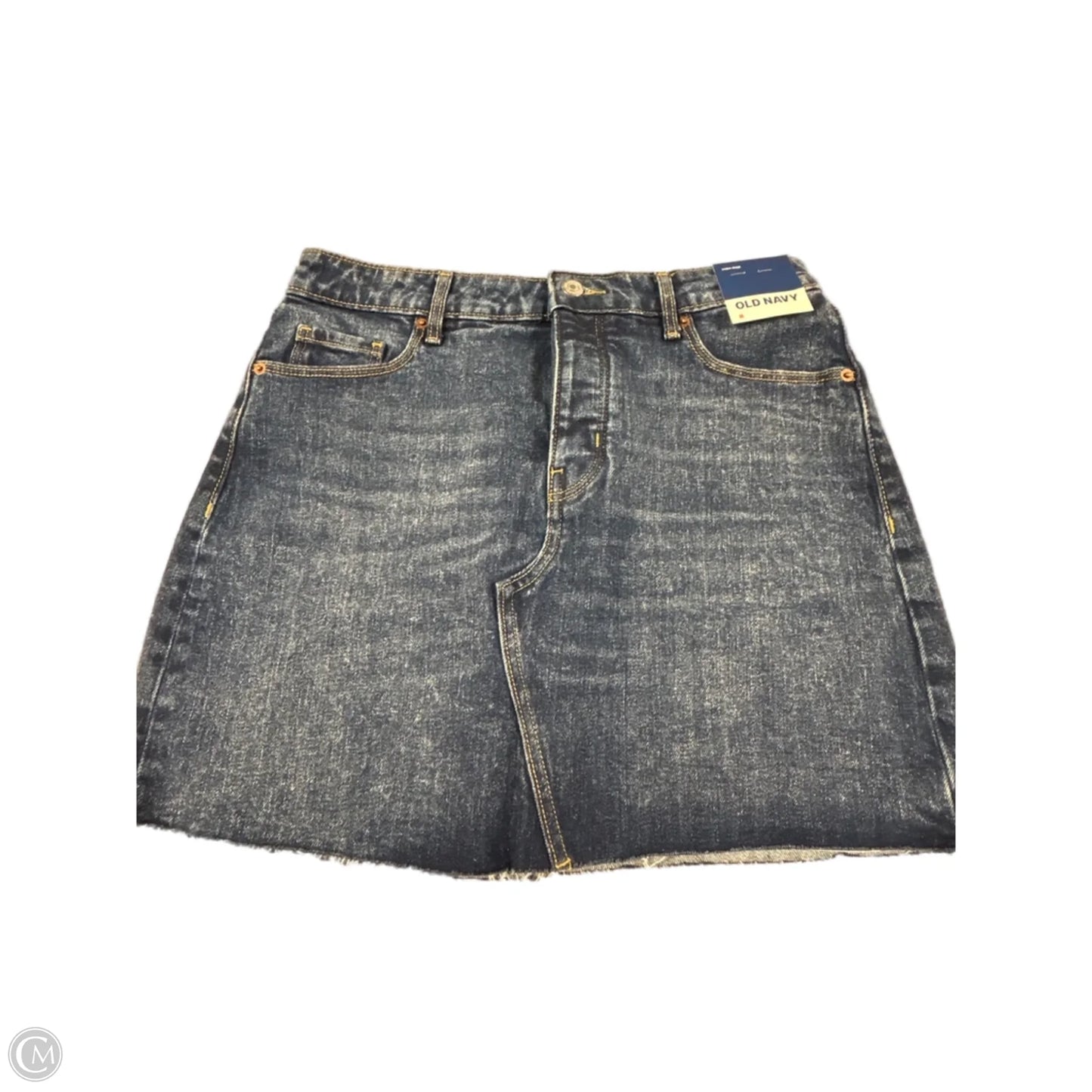 Skirt Mini & Short By Old Navy In Blue Denim, Size: 8