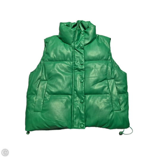 Vest Puffer & Quilted By Cmc In Green, Size: M