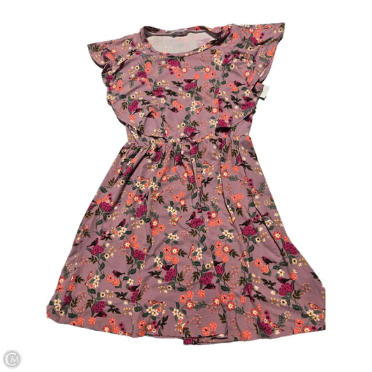 Dress Casual Short By Cmc In Floral Print, Size: L