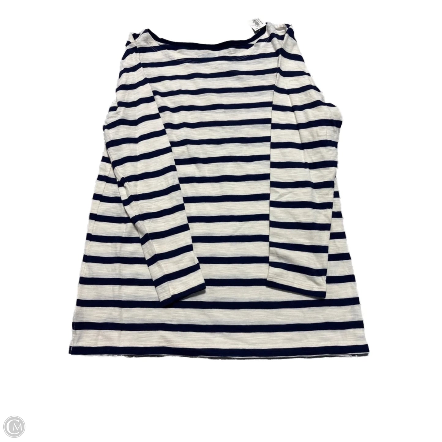 Top 3/4 Sleeve By Old Navy In Striped Pattern, Size: Xs