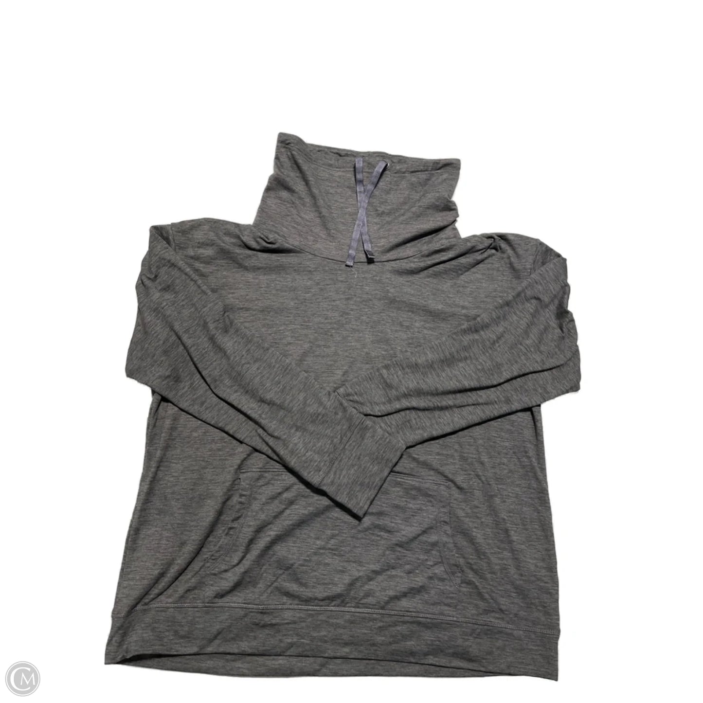 Athletic Sweatshirt Crewneck By Crane In Grey, Size: Xxl