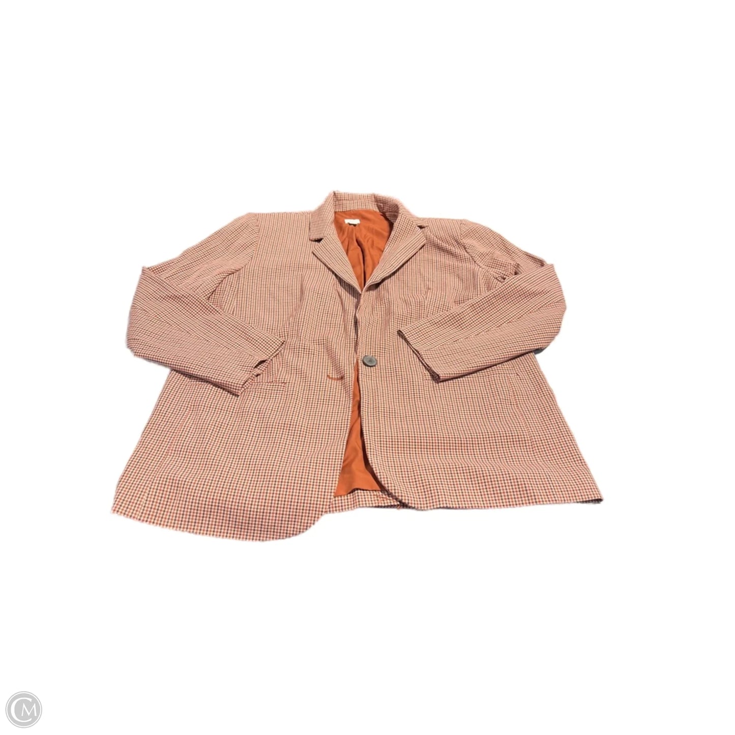 Blazer By A New Day In Orange, Size: L