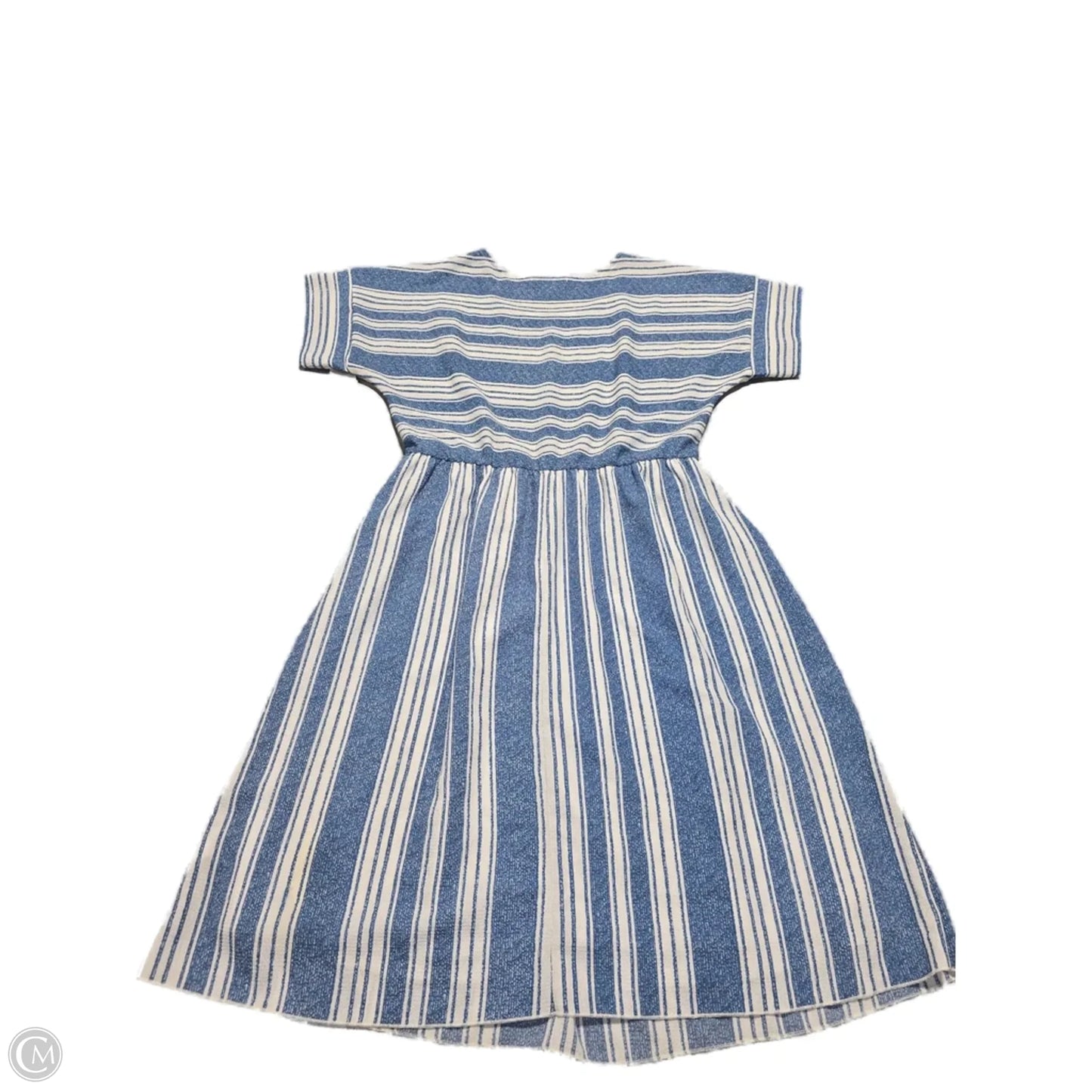 Dress Casual Midi By Hailey & Co In Striped Pattern, Size: M