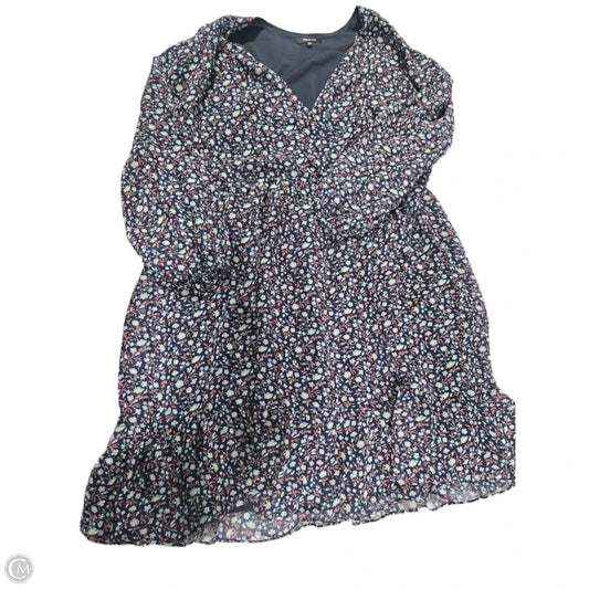 Dress Casual Short By Madewell In Floral Print, Size: Xl