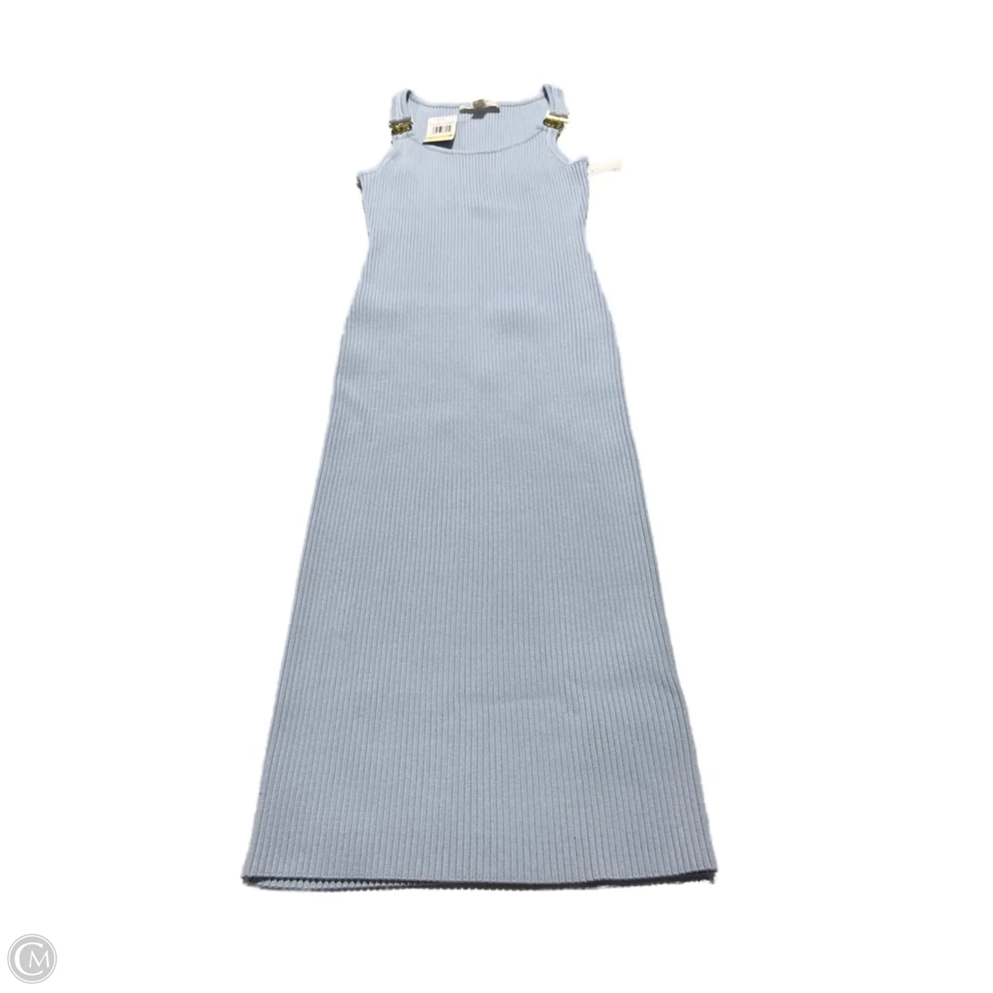 Dress Casual Midi By Michael By Michael Kors In Blue, Size: M