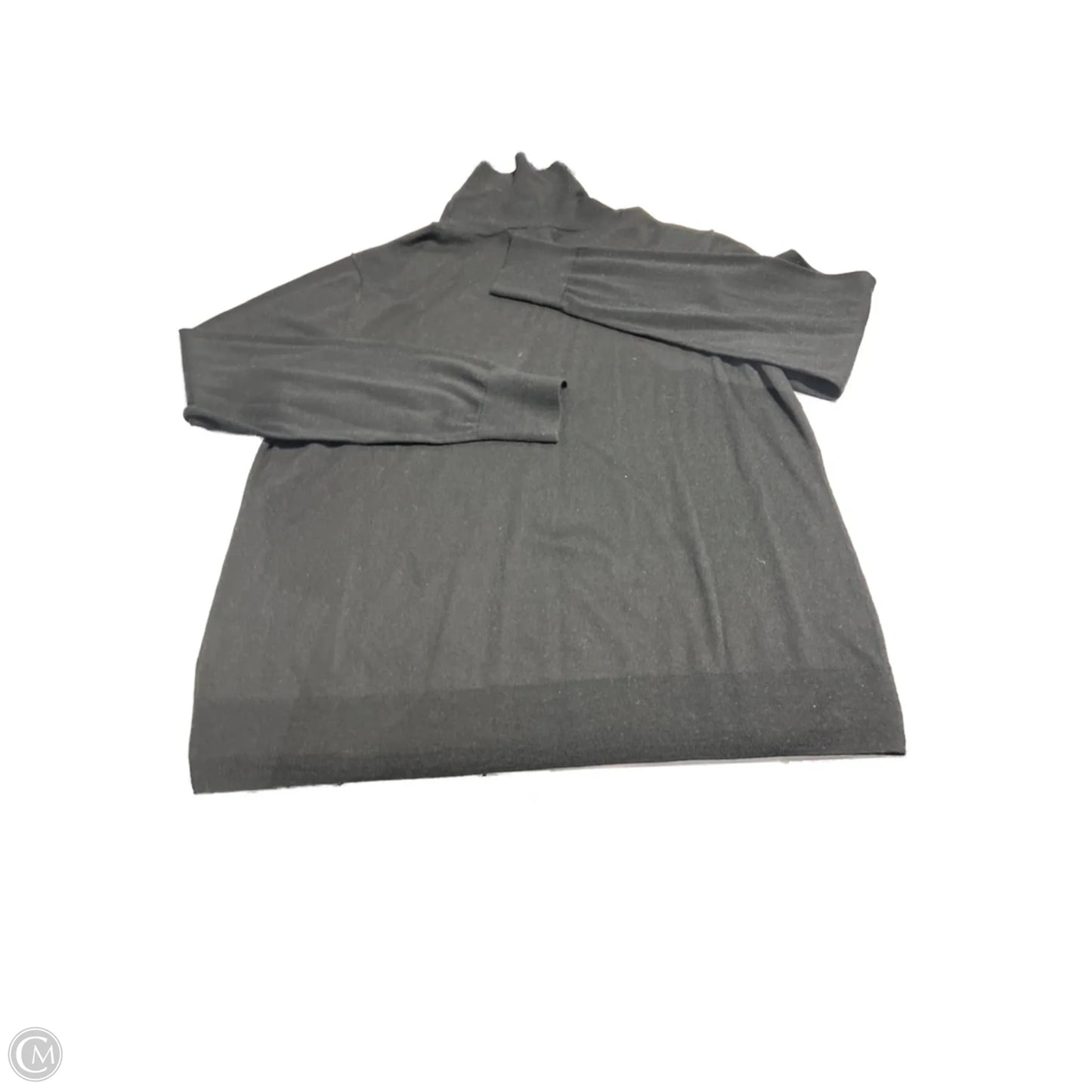 Top Long Sleeve By Banana Republic In Black, Size: Xl