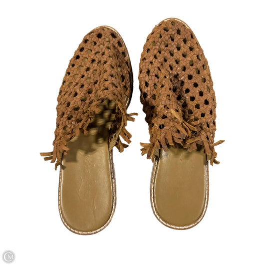 Shoes Flats By Free People In Brown, Size: 8.5