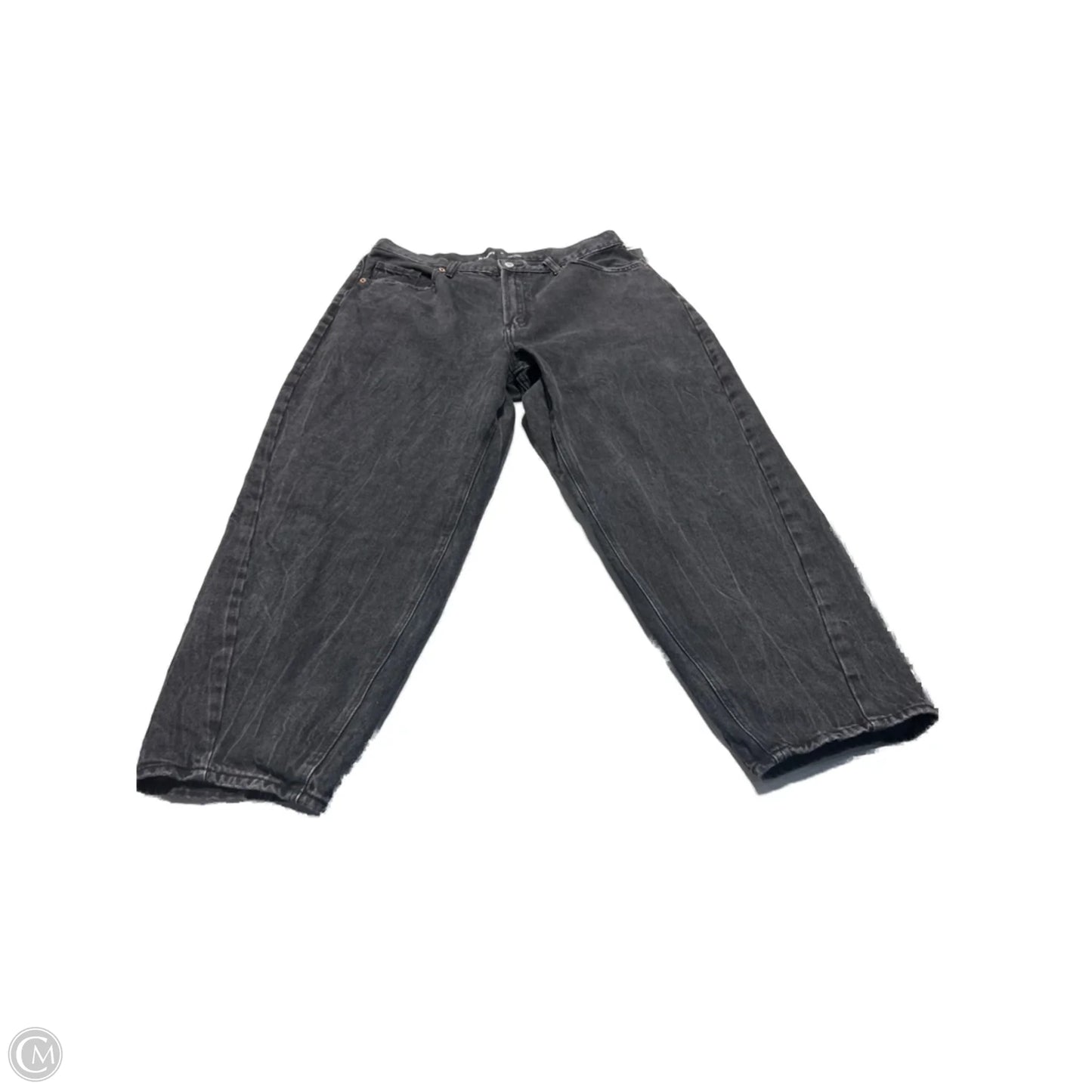 Jeans Wide Leg By Old Navy In Black, Size: 16