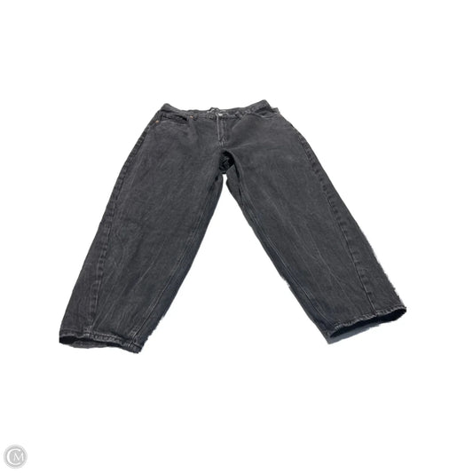 Jeans Wide Leg By Old Navy In Black, Size: 16