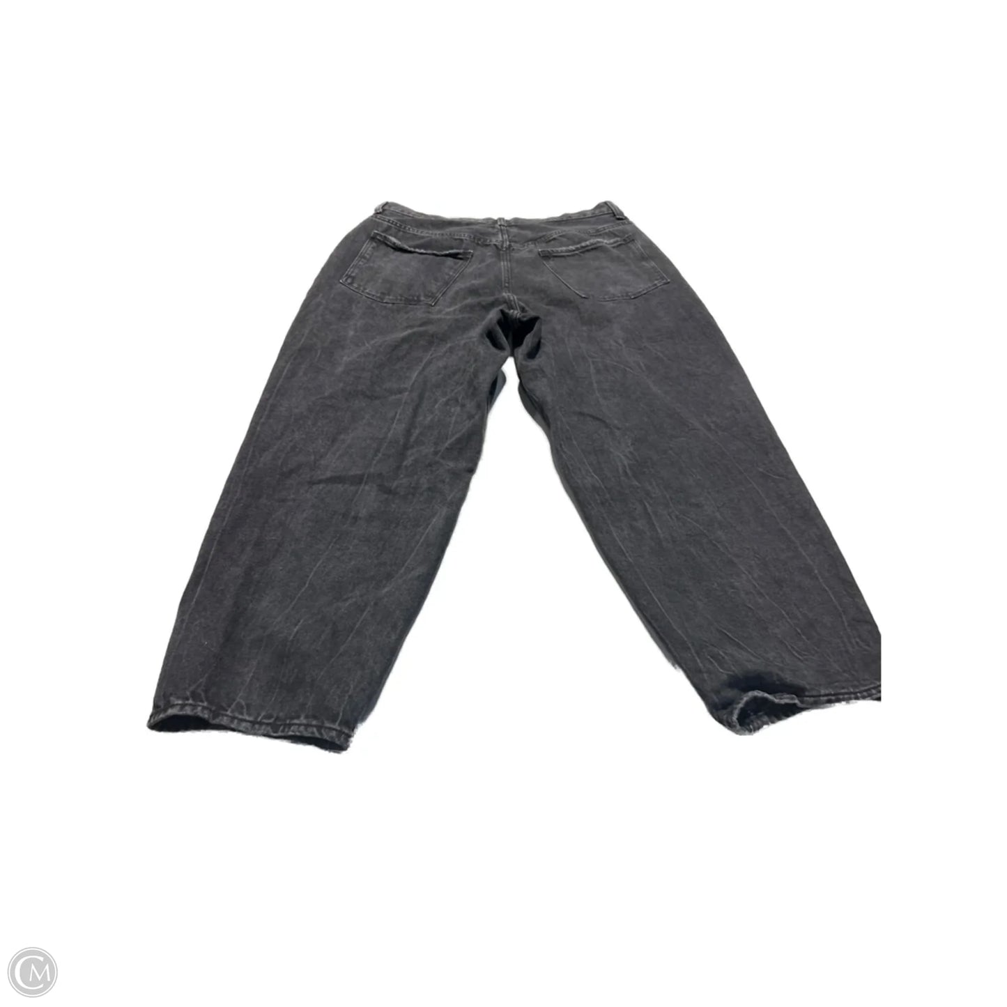 Jeans Wide Leg By Old Navy In Black, Size: 16