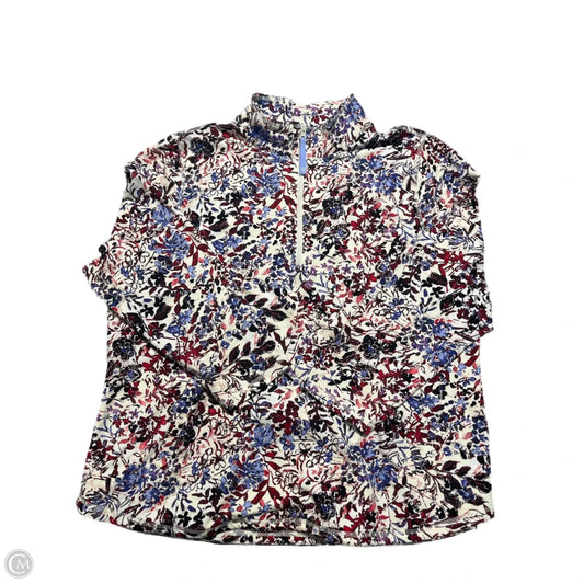 Jacket Other By Talbots In Floral Print, Size: 3x