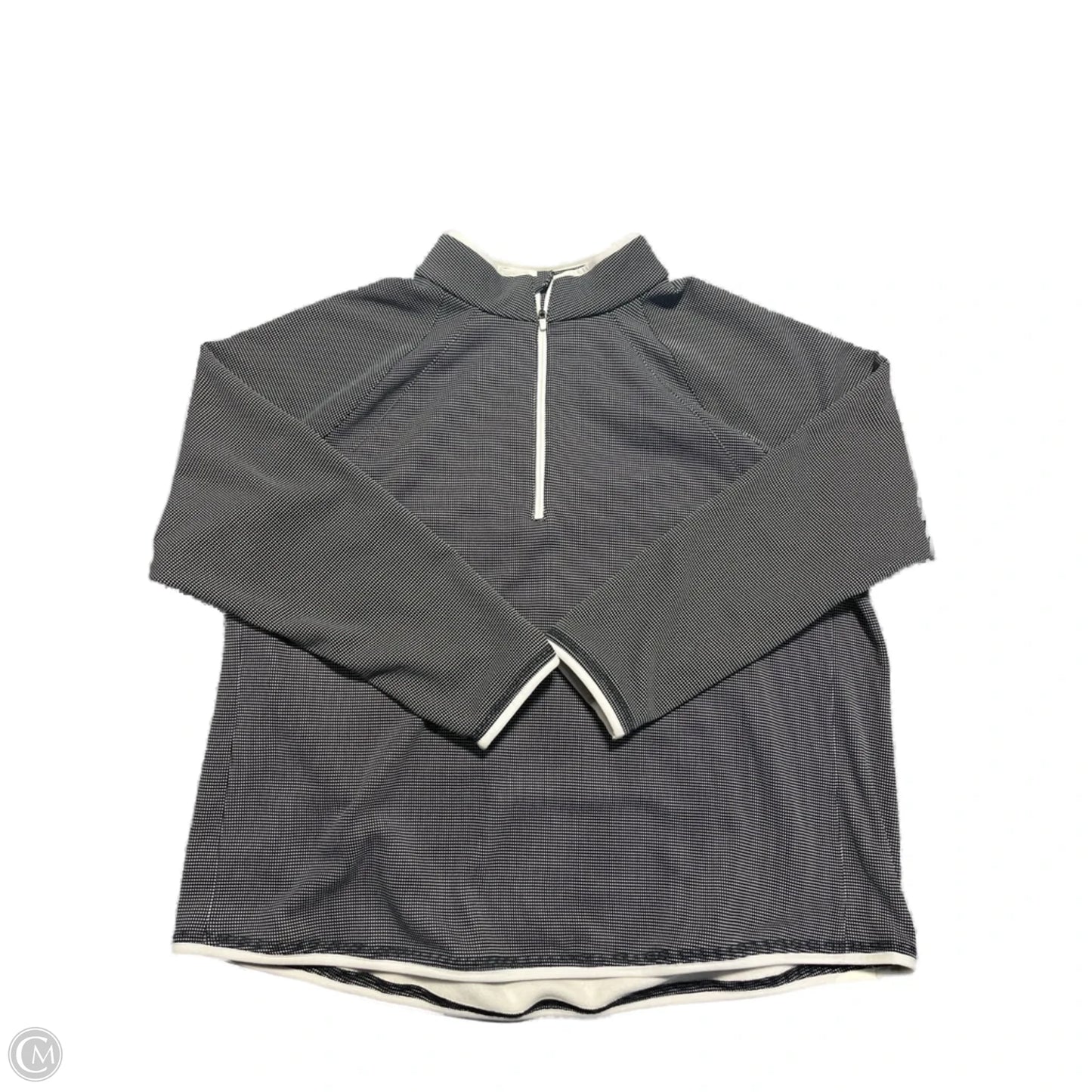 Jacket Other By Talbots In Black & White, Size: 3x