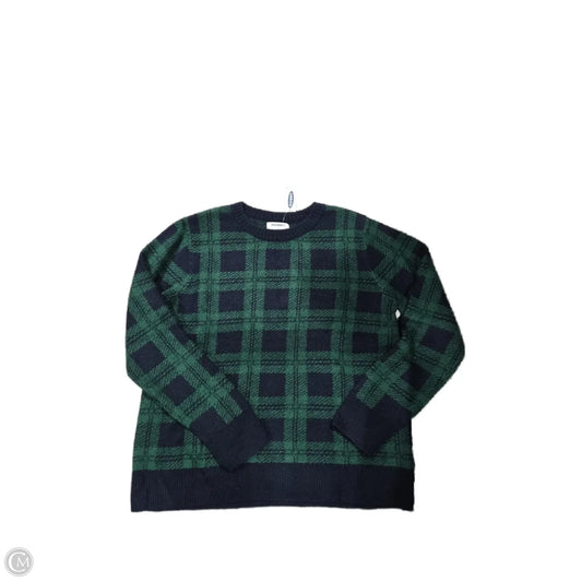 Sweater By Old Navy In Plaid Pattern, Size: Xl