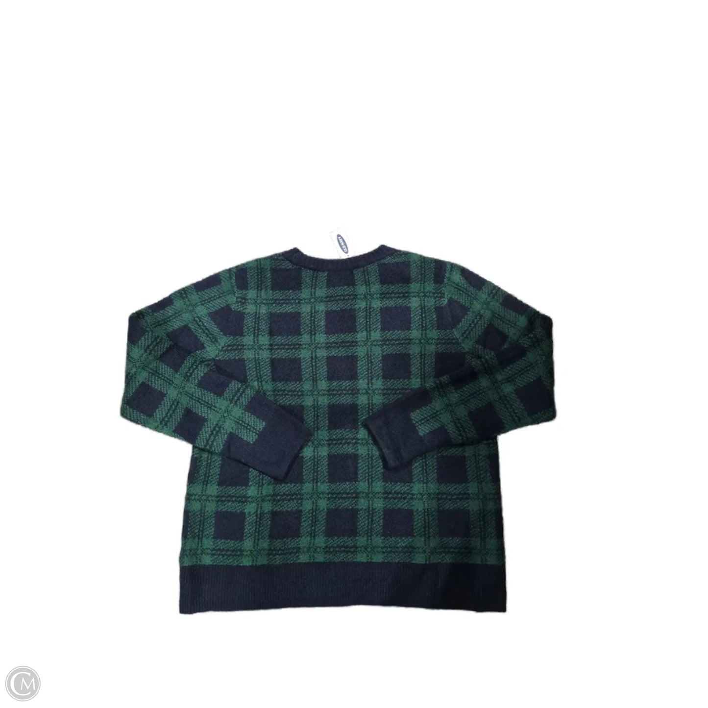Sweater By Old Navy In Plaid Pattern, Size: Xl