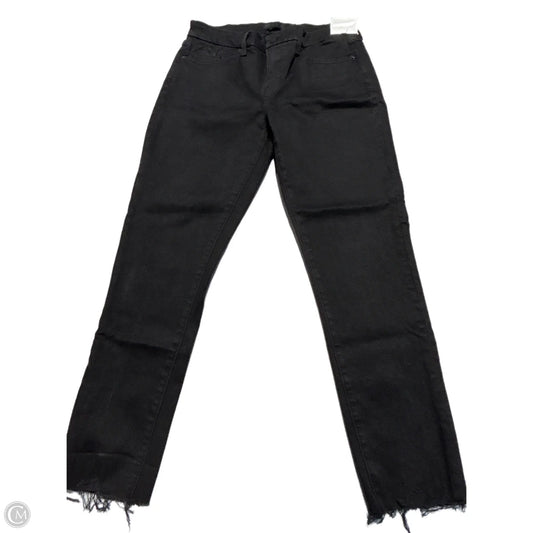 Jeans Skinny By Buckle Black In Black, Size: 8