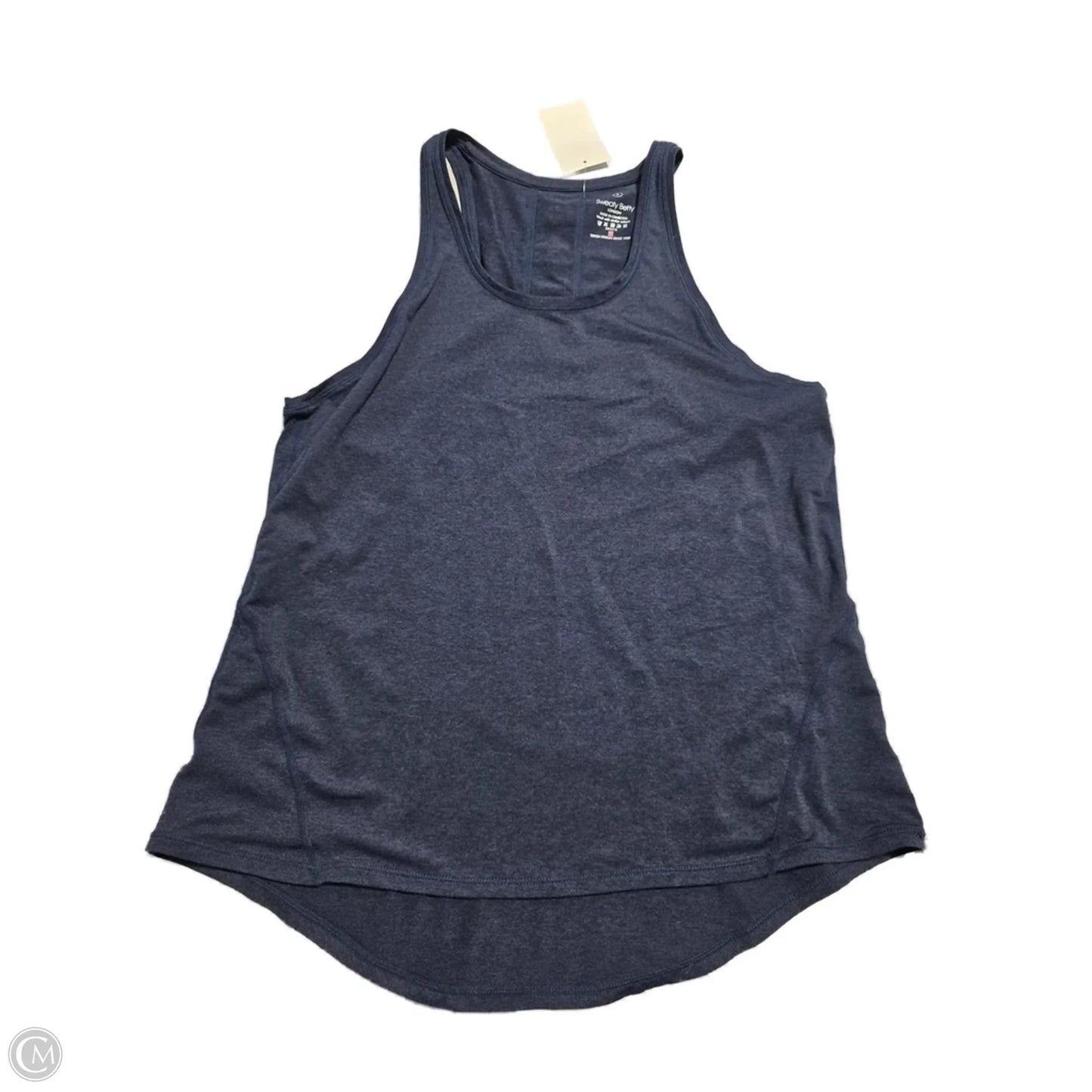Athletic Tank Top By Sweaty Betty In Navy, Size: S