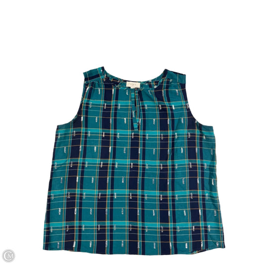 Tank Top By Loft In Blue, Size: L