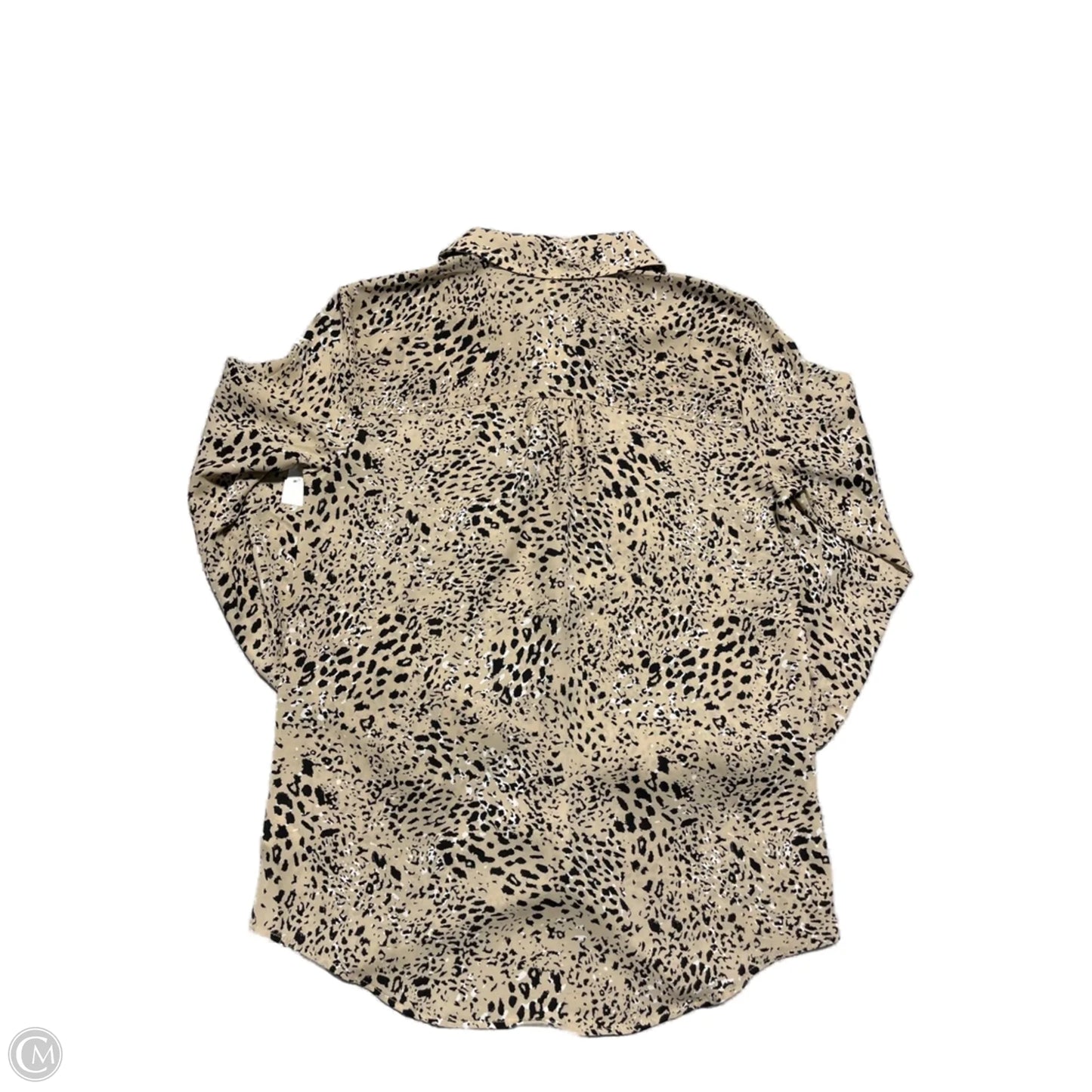 Top Long Sleeve By Maurices In Animal Print, Size: Xs