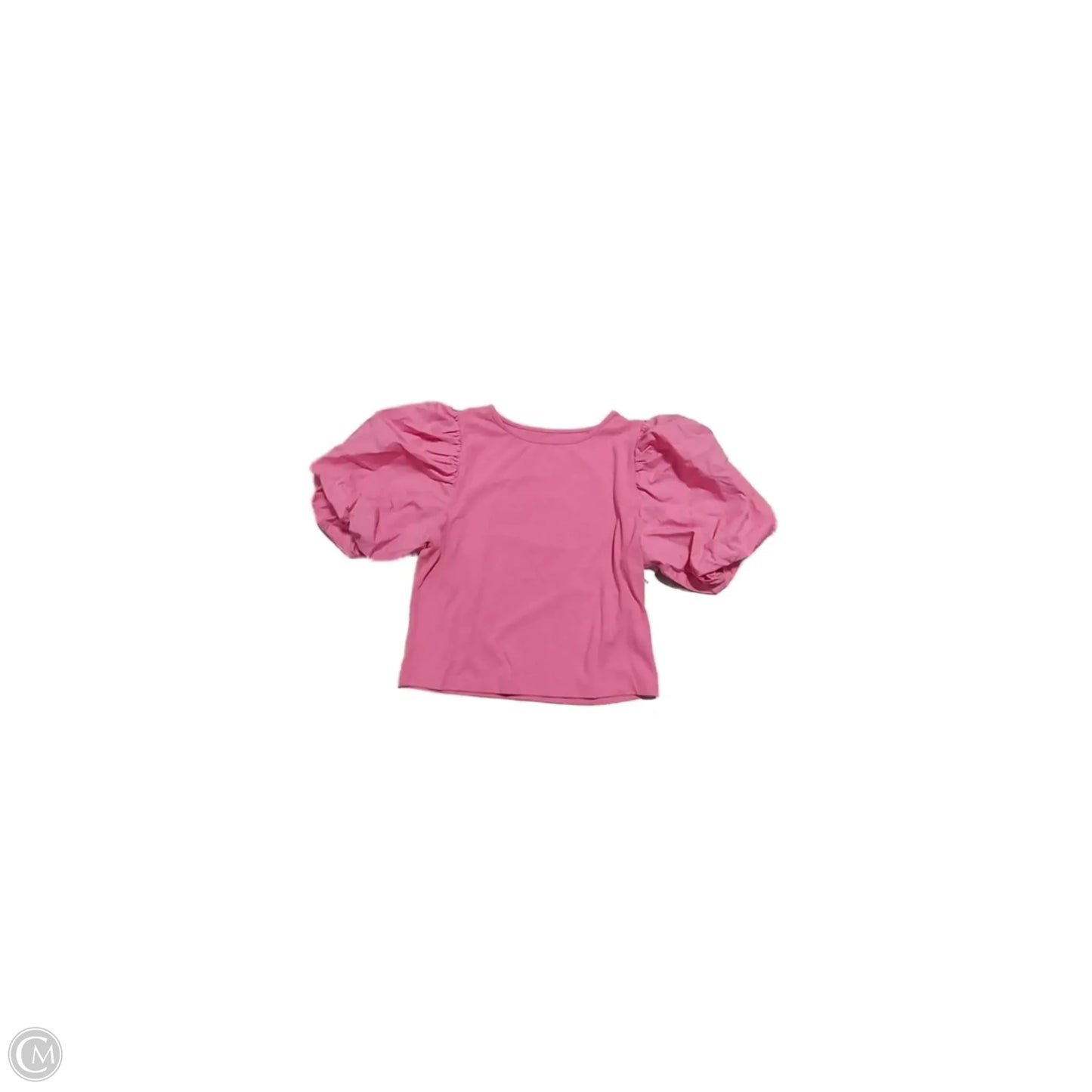 Top Short Sleeve Basic By A New Day In Pink, Size: Xs