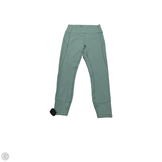 Athletic Pants By Lululemon In Green, Size: 8
