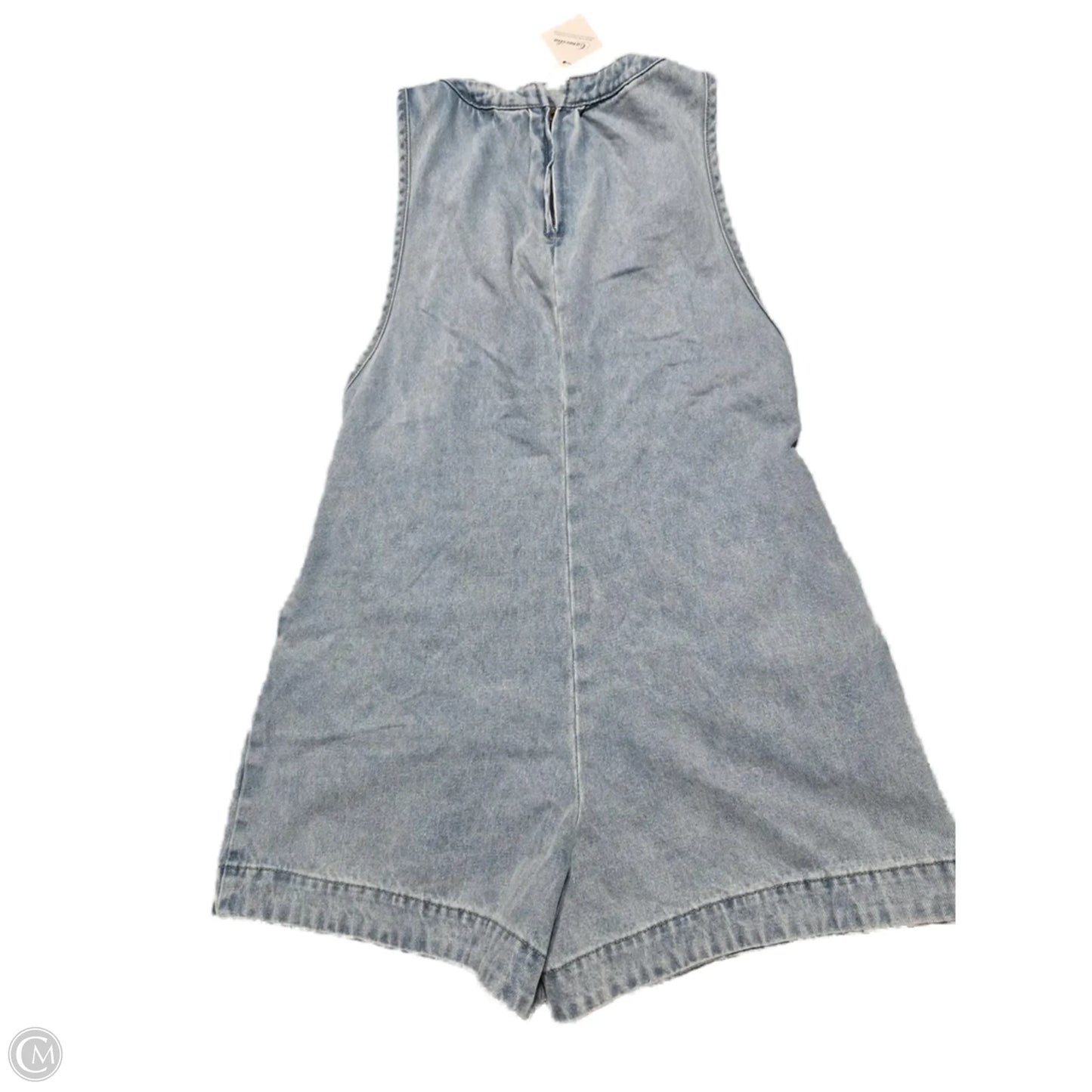 Romper By Cmc In Blue Denim, Size: M