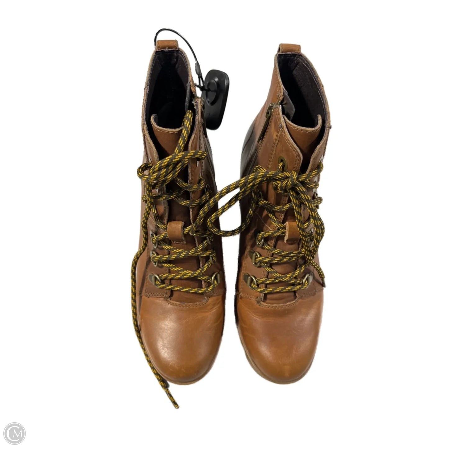 Boots Ankle Heels By Sorel In Tan, Size: 7