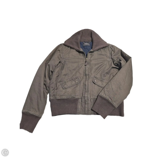 Jacket Denim By Cmc In Brown, Size: M