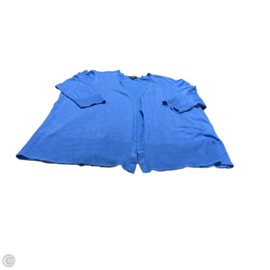 Cardigan By Lane Bryant In Blue, Size: 3x
