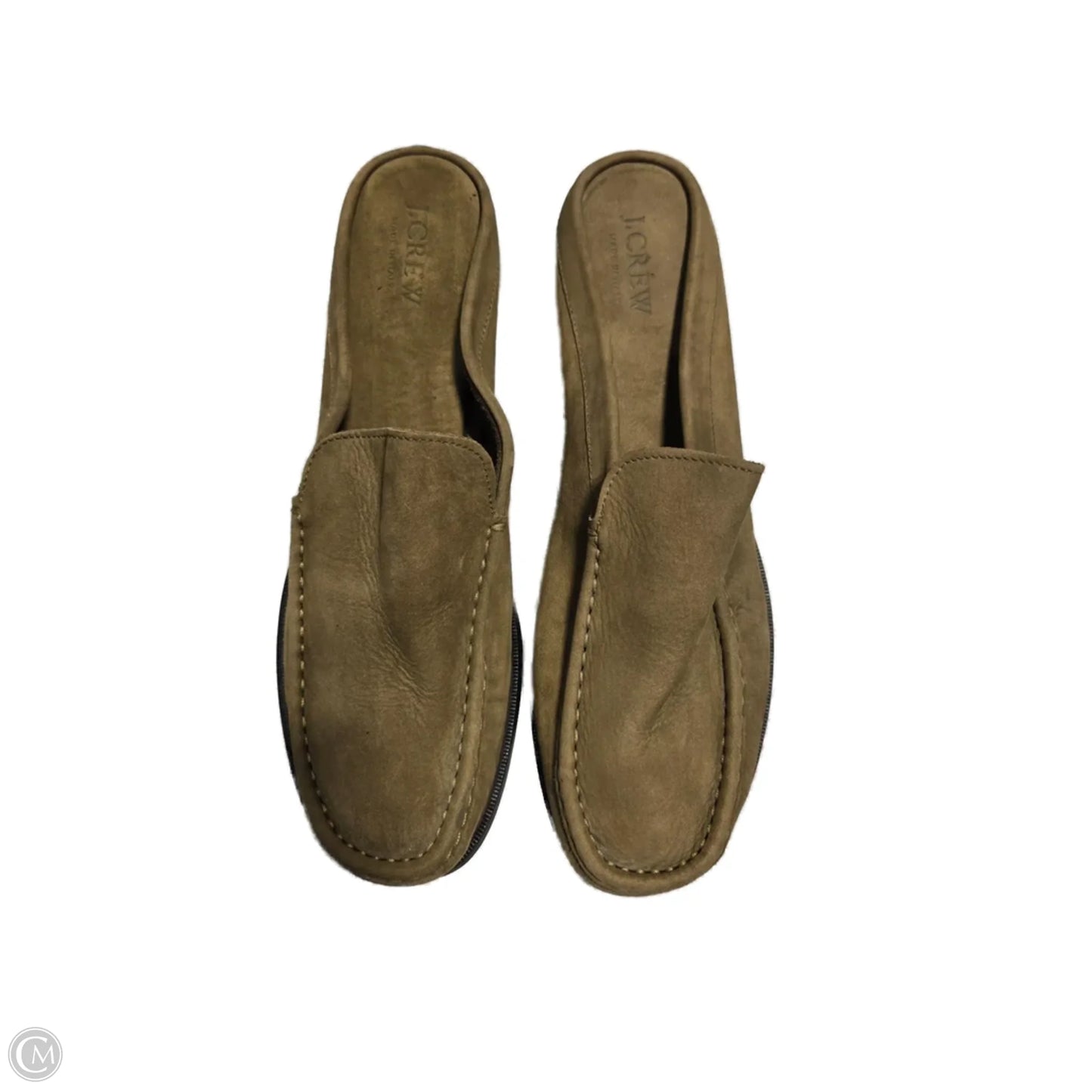 Shoes Flats By J. Crew In Green, Size: 11