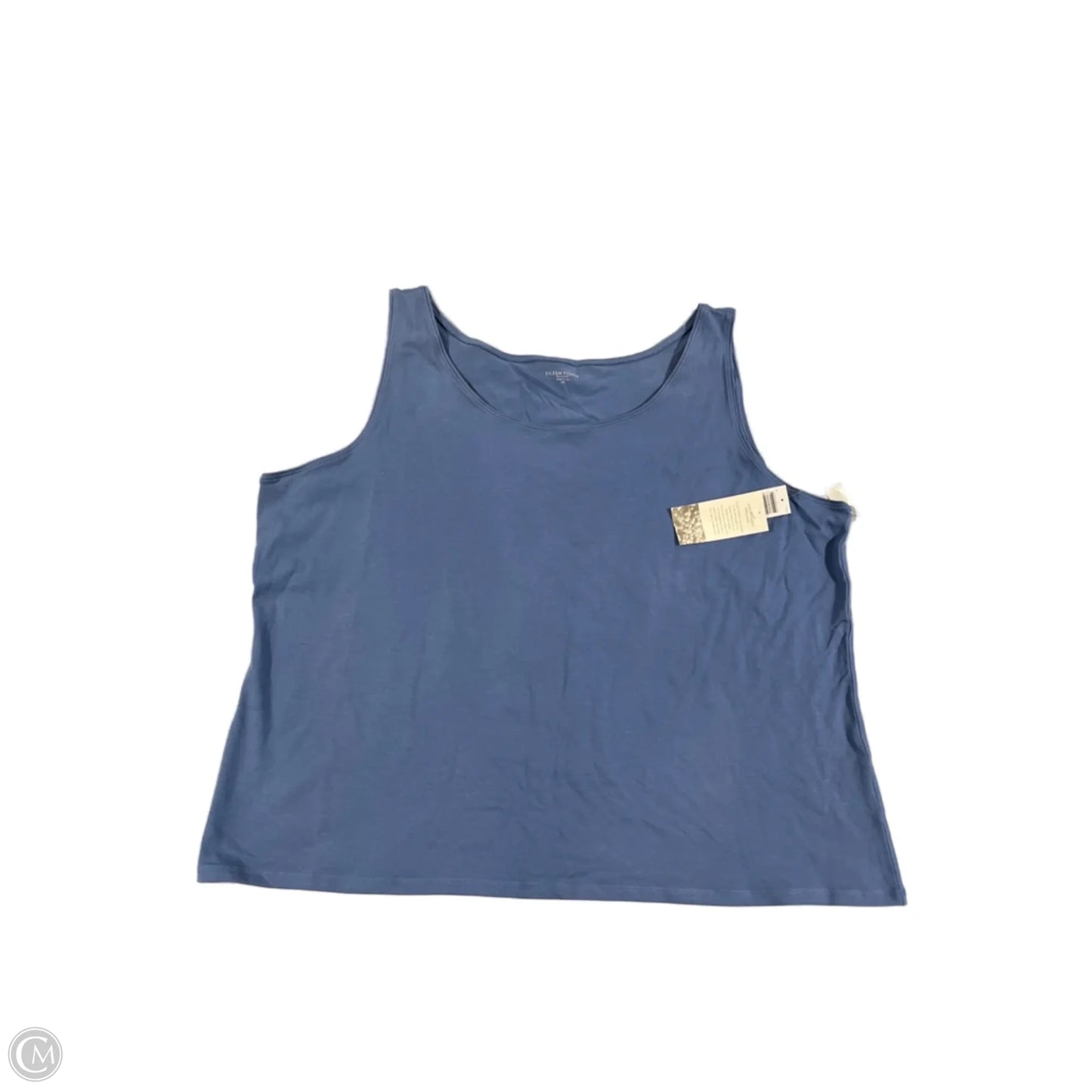 Tank Top By Eileen Fisher In Blue, Size: 3x