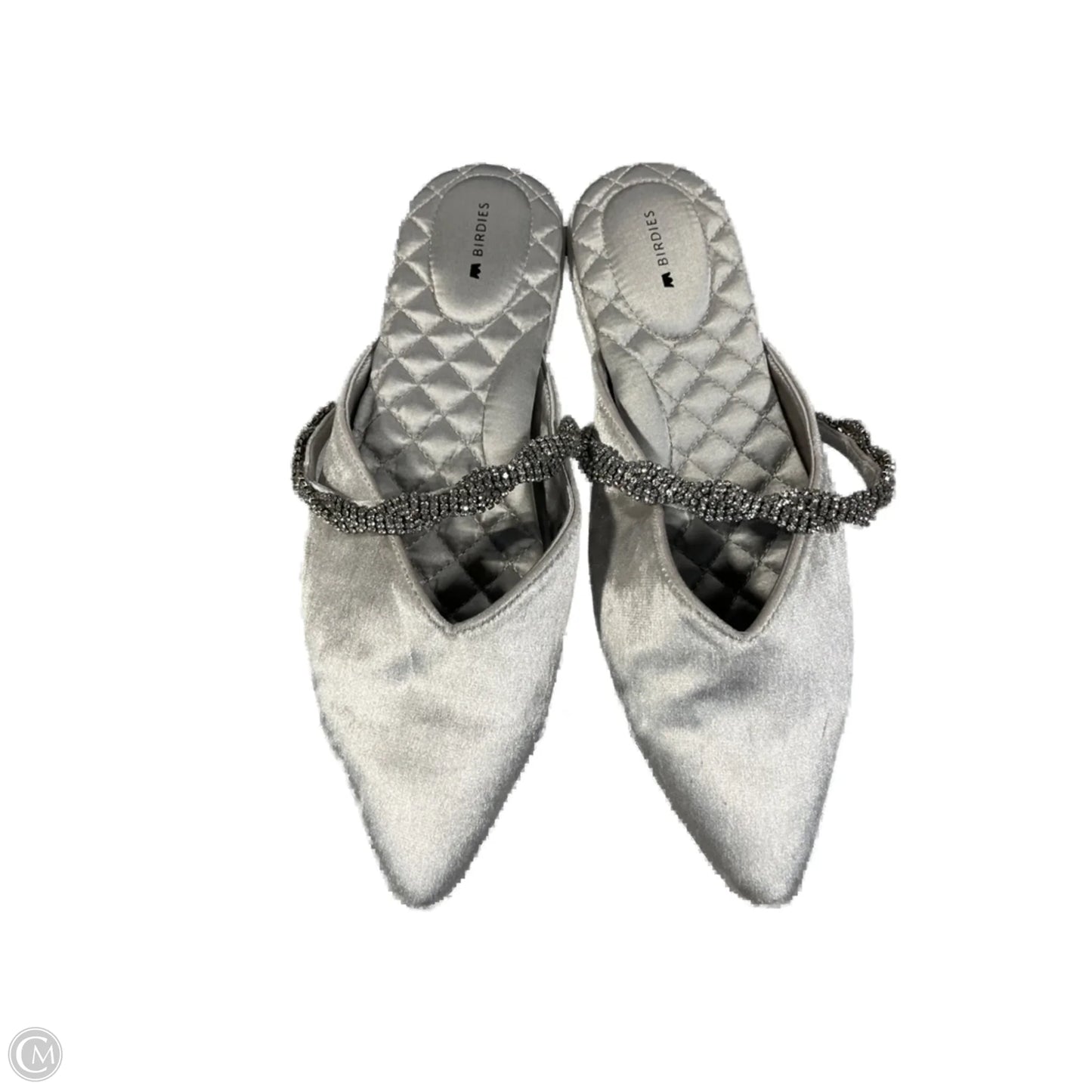 Shoes Flats By Birdies In Grey, Size: 9