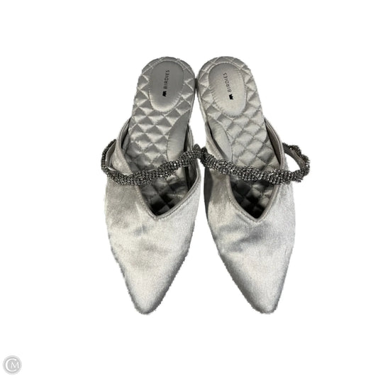 Shoes Flats By Birdies In Grey, Size: 9