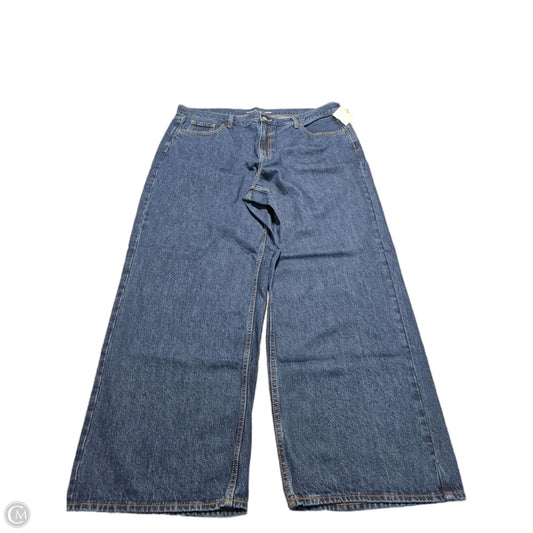 Jeans Wide Leg By Old Navy In Blue Denim, Size: 18