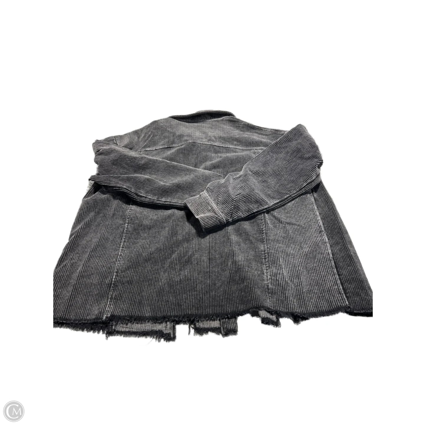 Jacket Denim By Cmc In Black, Size: L