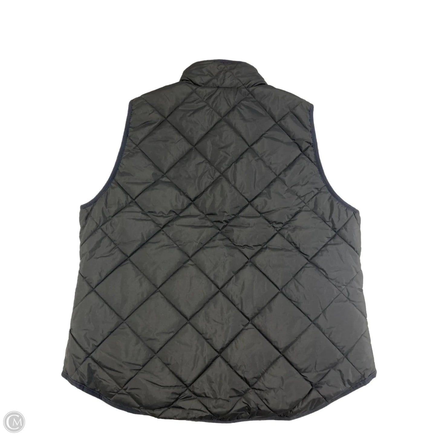 Vest Puffer & Quilted By J. Crew In Black, Size: L