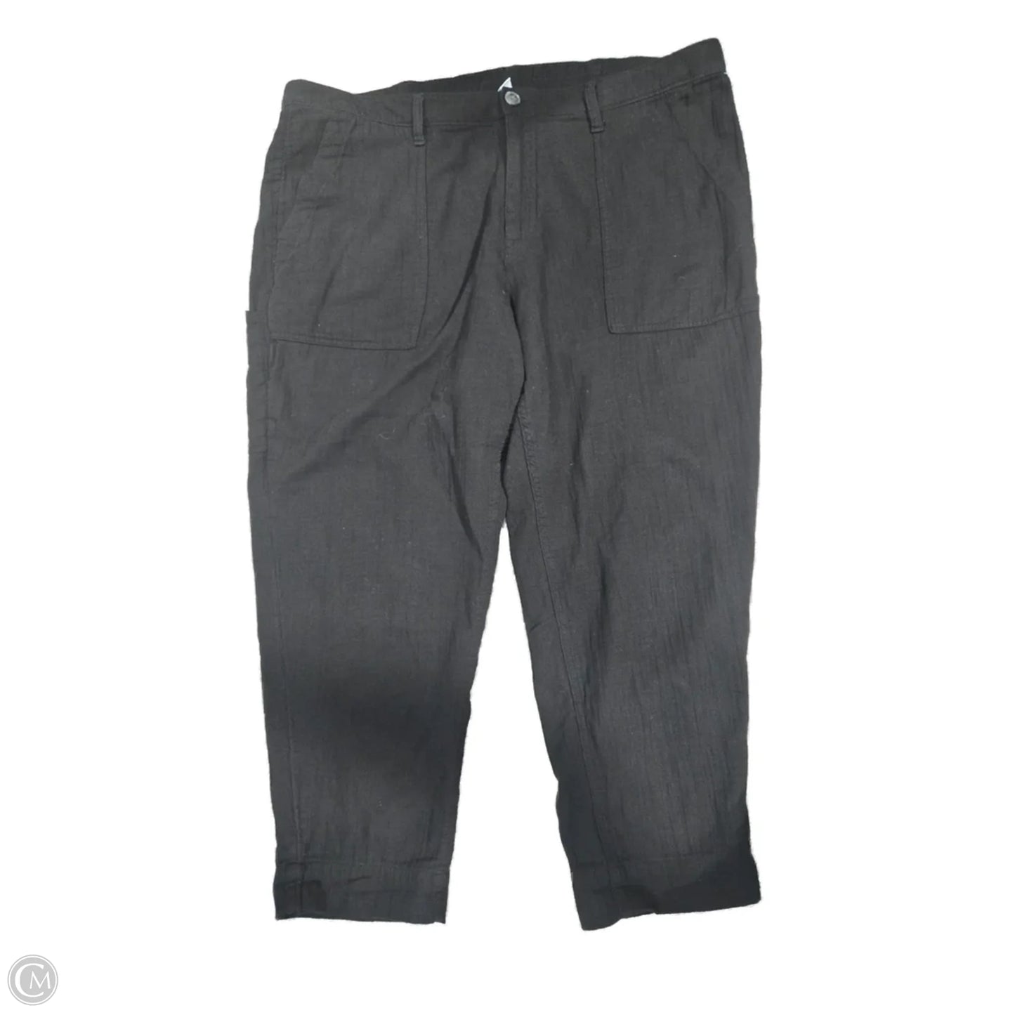 Pants Linen By Old Navy In Black, Size: 18
