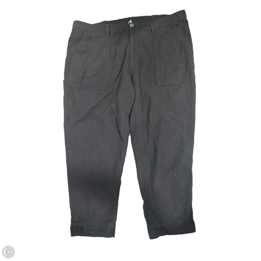 Pants Linen By Old Navy In Black, Size: 18