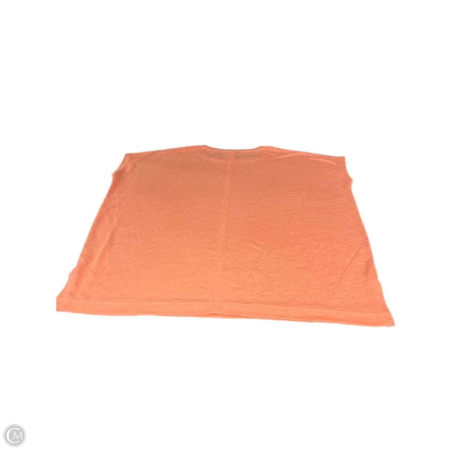 Top Short Sleeve By Athleta In Coral, Size: S