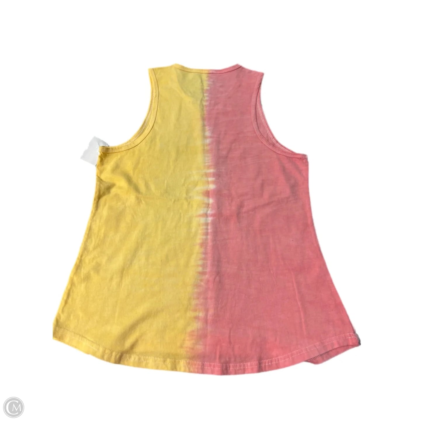 Tank Top By Cmc In Pink & Yellow, Size: S