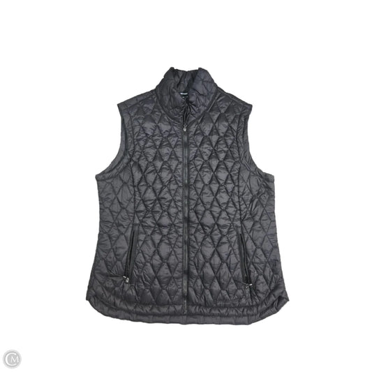Vest Puffer & Quilted By Free Country In Black, Size: L