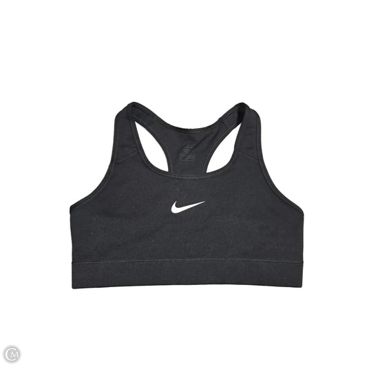 Athletic Bra By Nike In Black, Size: M