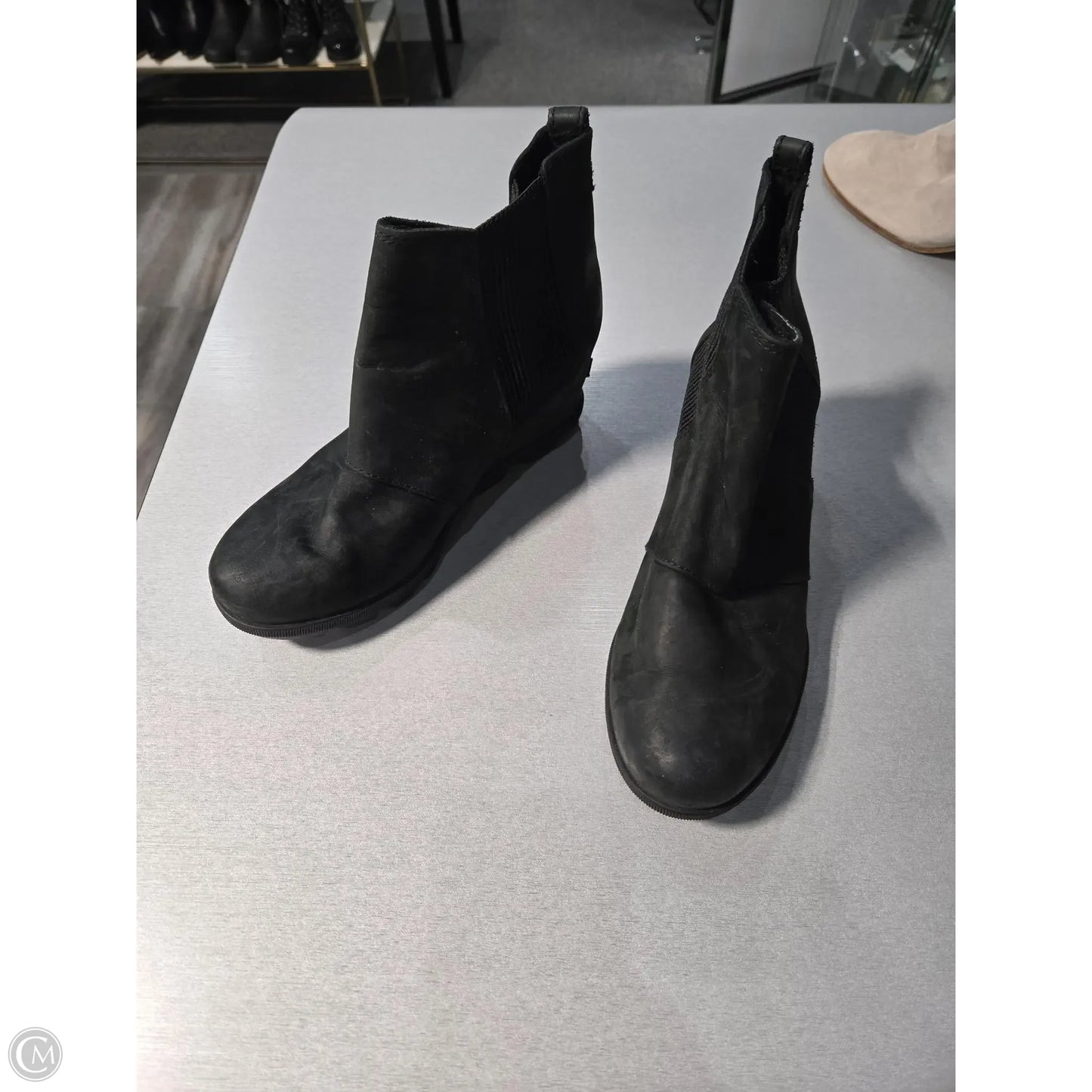 Boots Ankle Flats By Sorel In Black, Size: 8.5