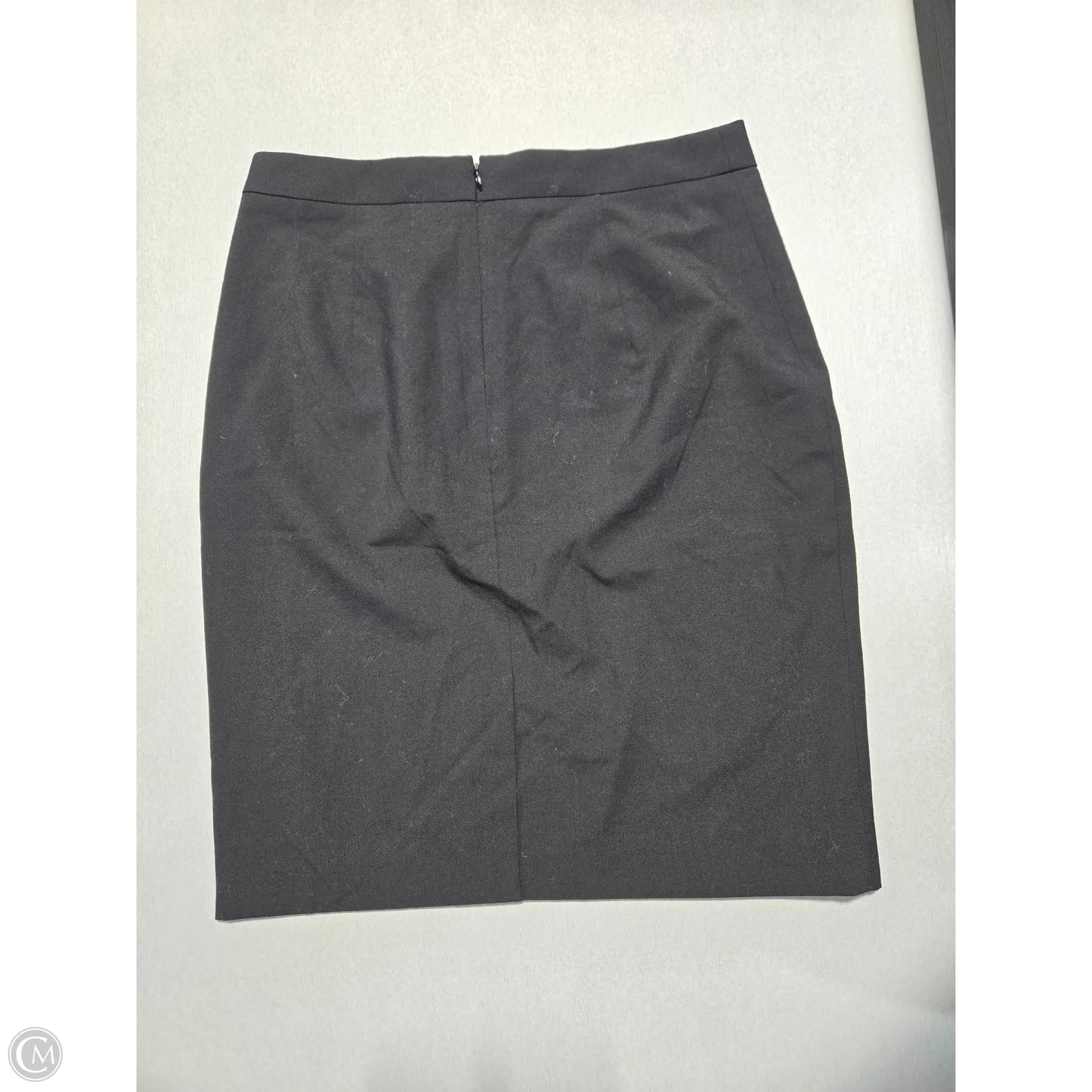 Skirt Midi By Banana Republic In Black, Size: 8
